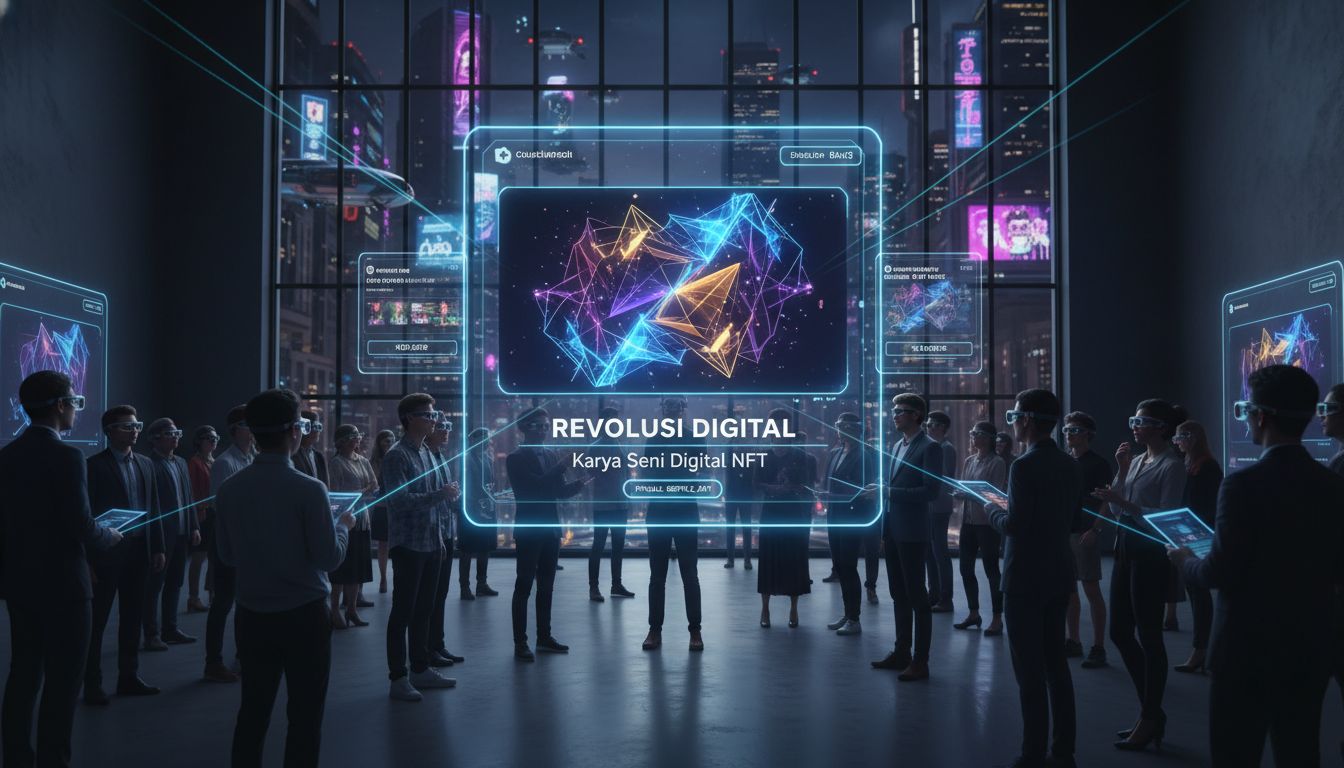 Revolusi Digital: Bagaimana NFT Mengubah Lanskap Seni Kontemporer