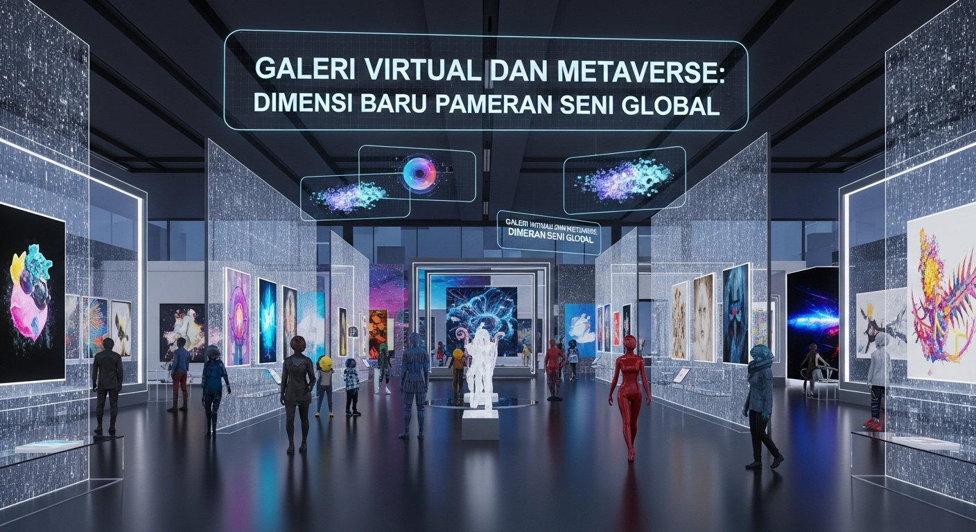 Galeri Virtual dan Metaverse: Dimensi Baru Pameran Seni Global